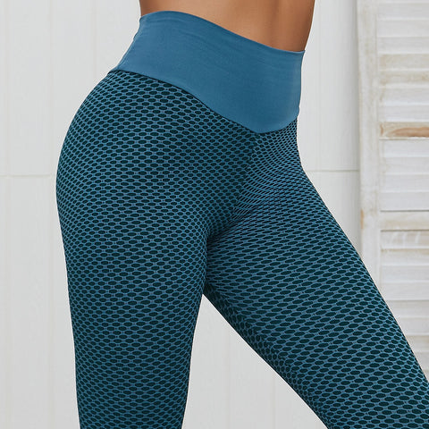 Stretchable Lace/Net bottom leggings - Blue @ 59% OFF Rs 360.00